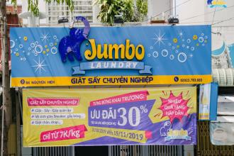 GIẶT ỦI GẦN ĐÂY - JUMBO LAUNDRY